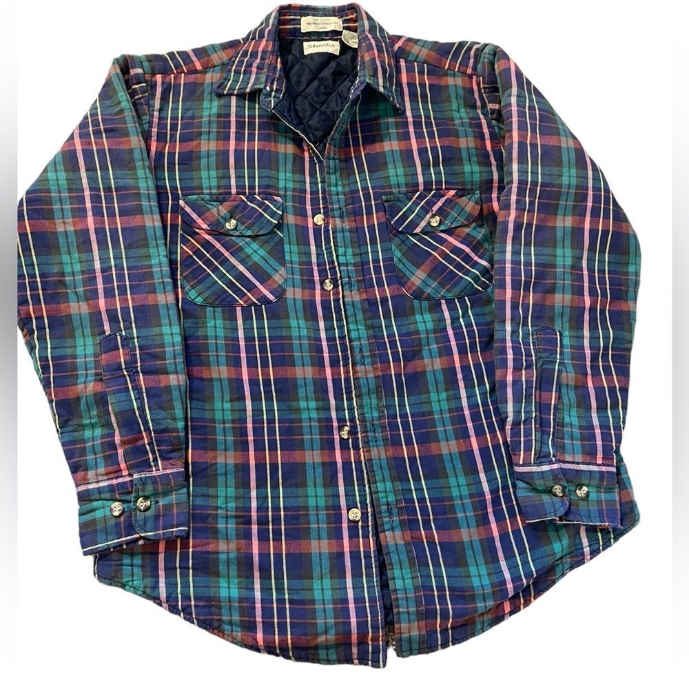 Vintage St. John’s Bay Plaid Lightweight Jacket